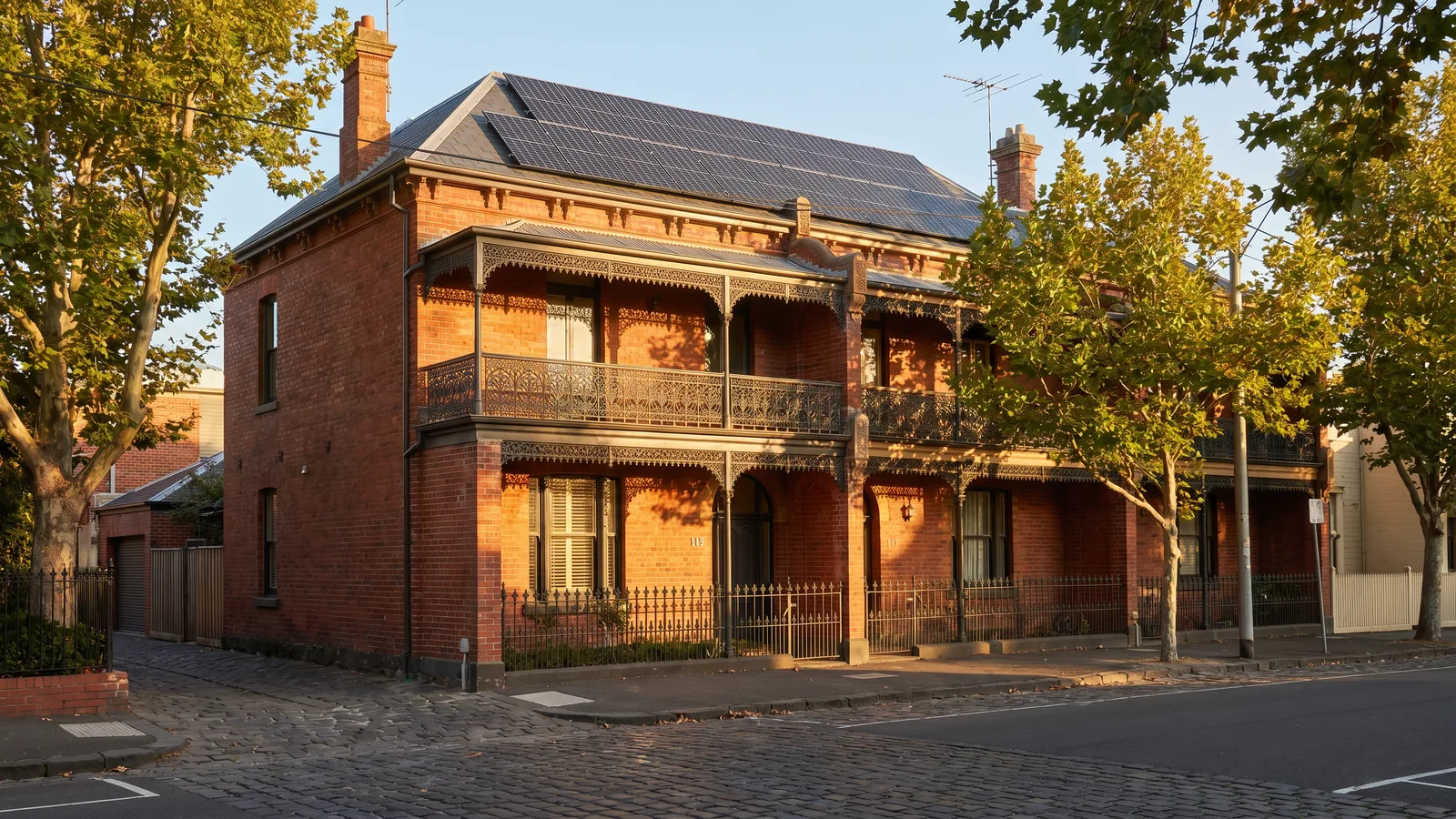 Solar panels installed on a home in Melbourne, Victoria