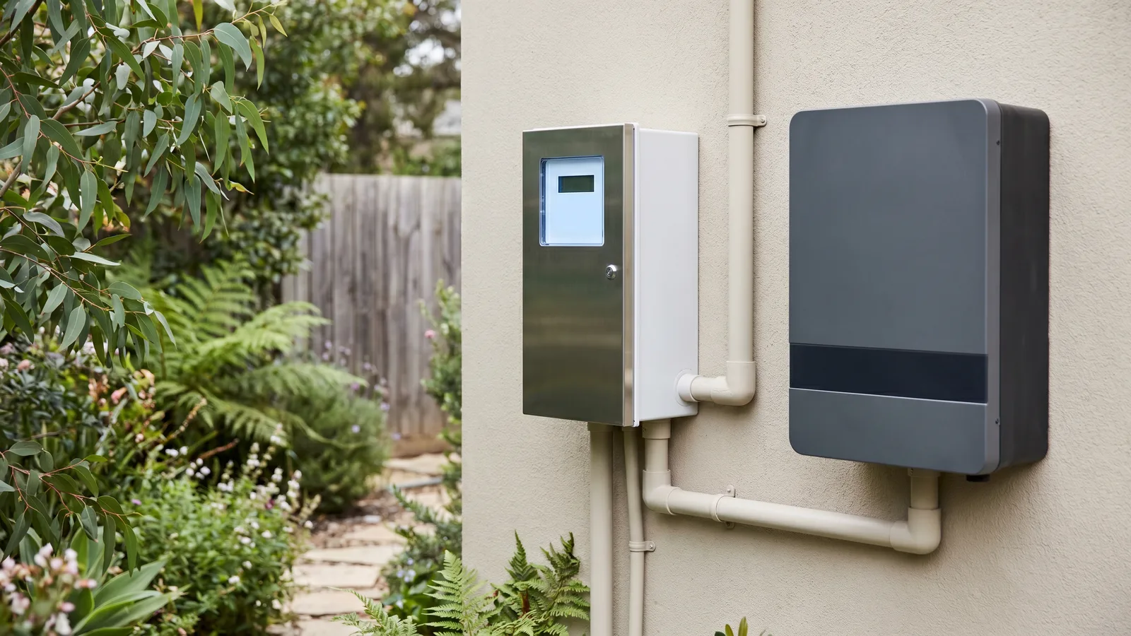 An electricity meter measuring solar exports in Australian Capital Territory